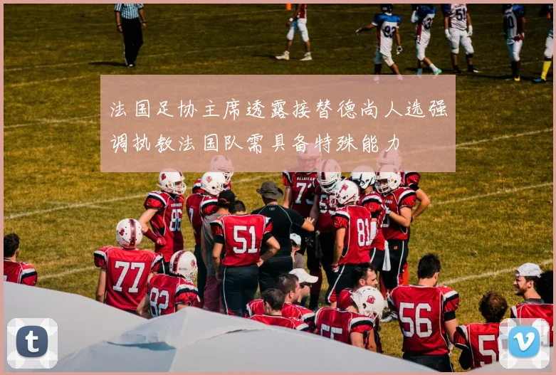 法国足协主席透露接替德尚人选强调执教法国队需具备特殊能力